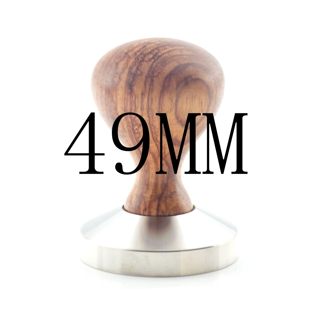 Wooden Handle Coffee Tamper 49.5mm Coffee Tamper Wood Coffee Accessories